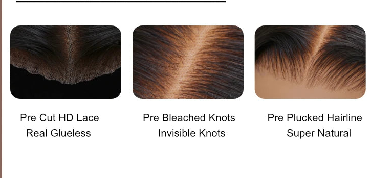 Yaki Straight Bob Wig - 7x5 & 13x4 Lace Pre Cut Glueless 150% Density