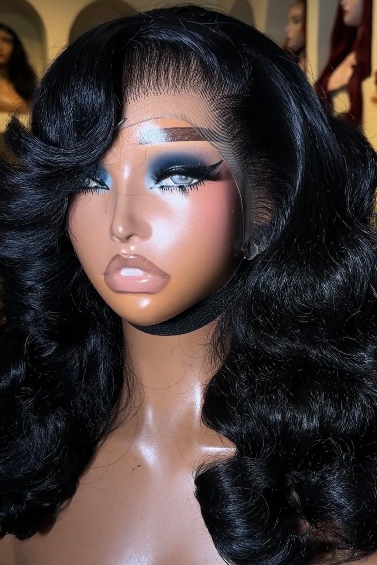 Midnight Glam 13x4 Lace Wig front view