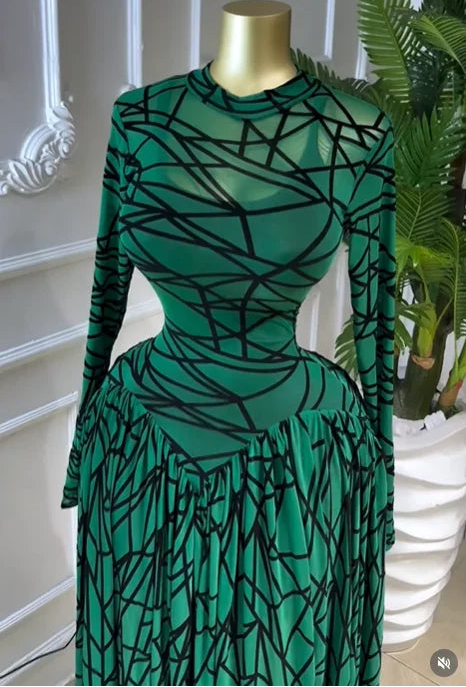 Printed Maxi Dress