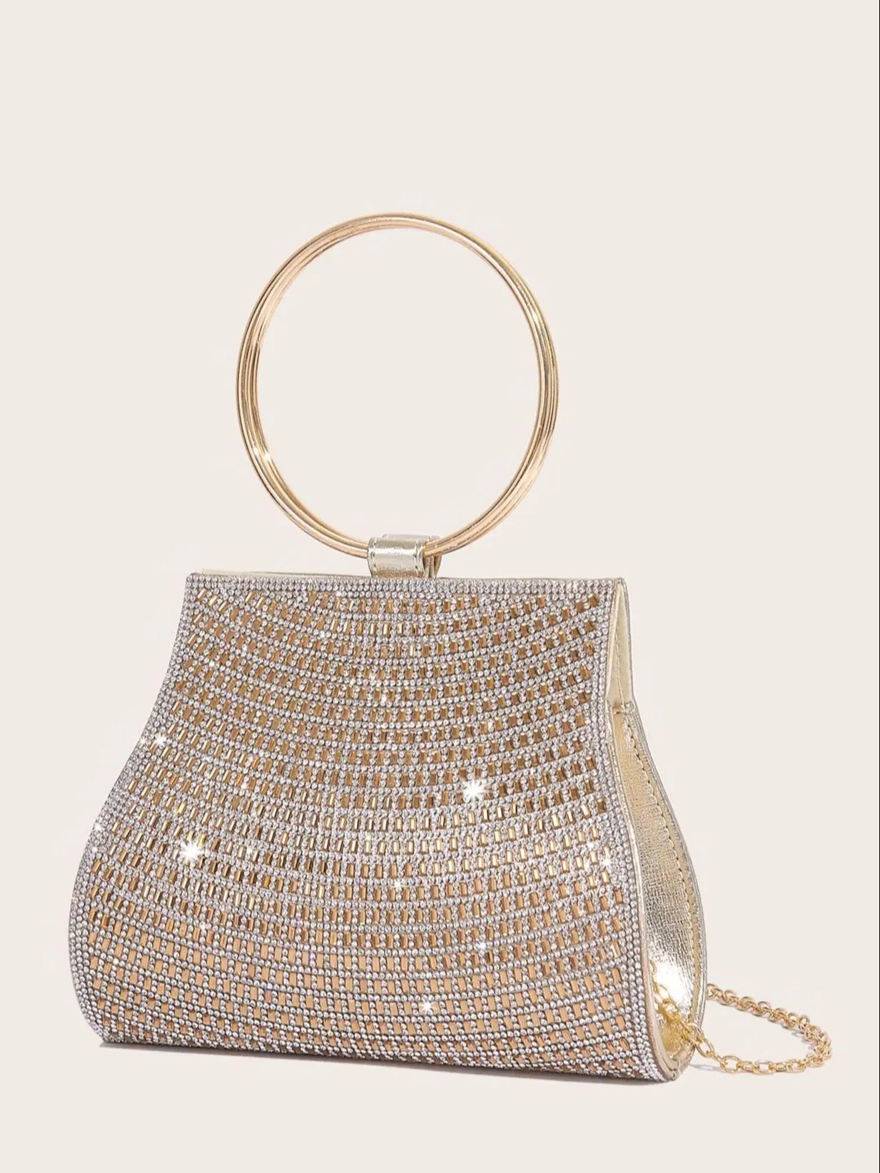 Diamond Rhinestone Evening Bag – Bridal Stone Clutch Purse