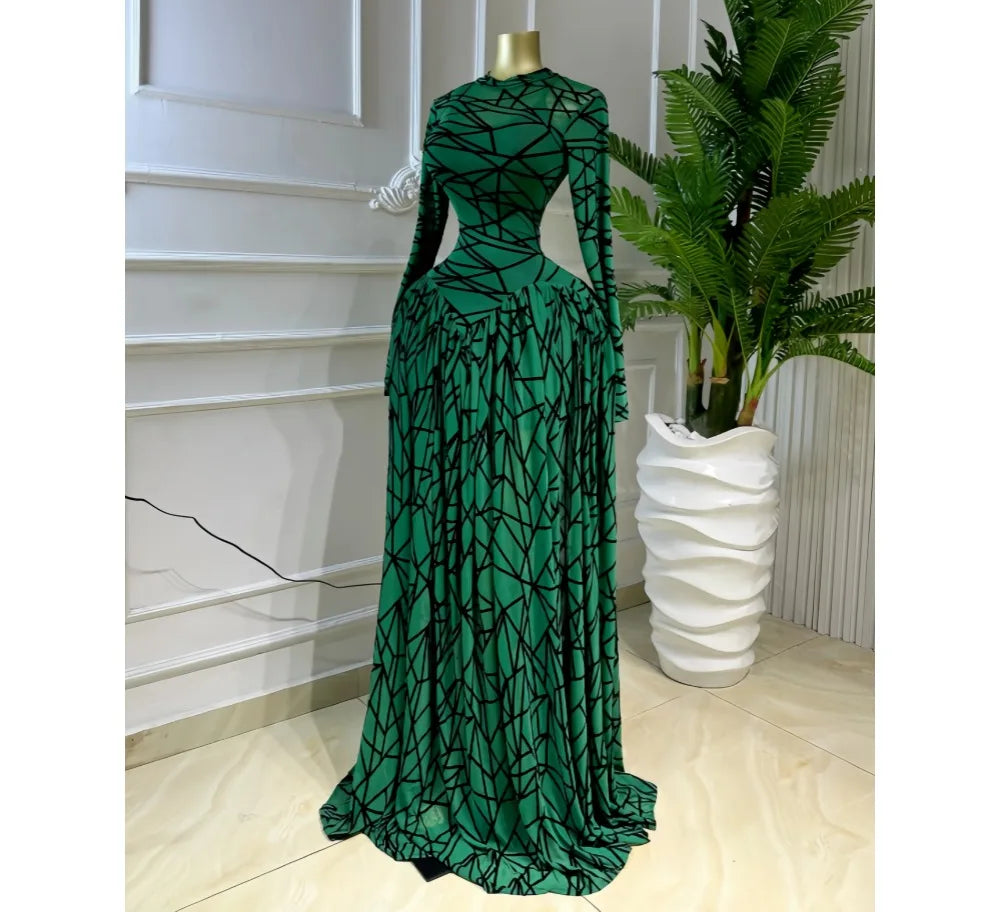 Printed Maxi Dress