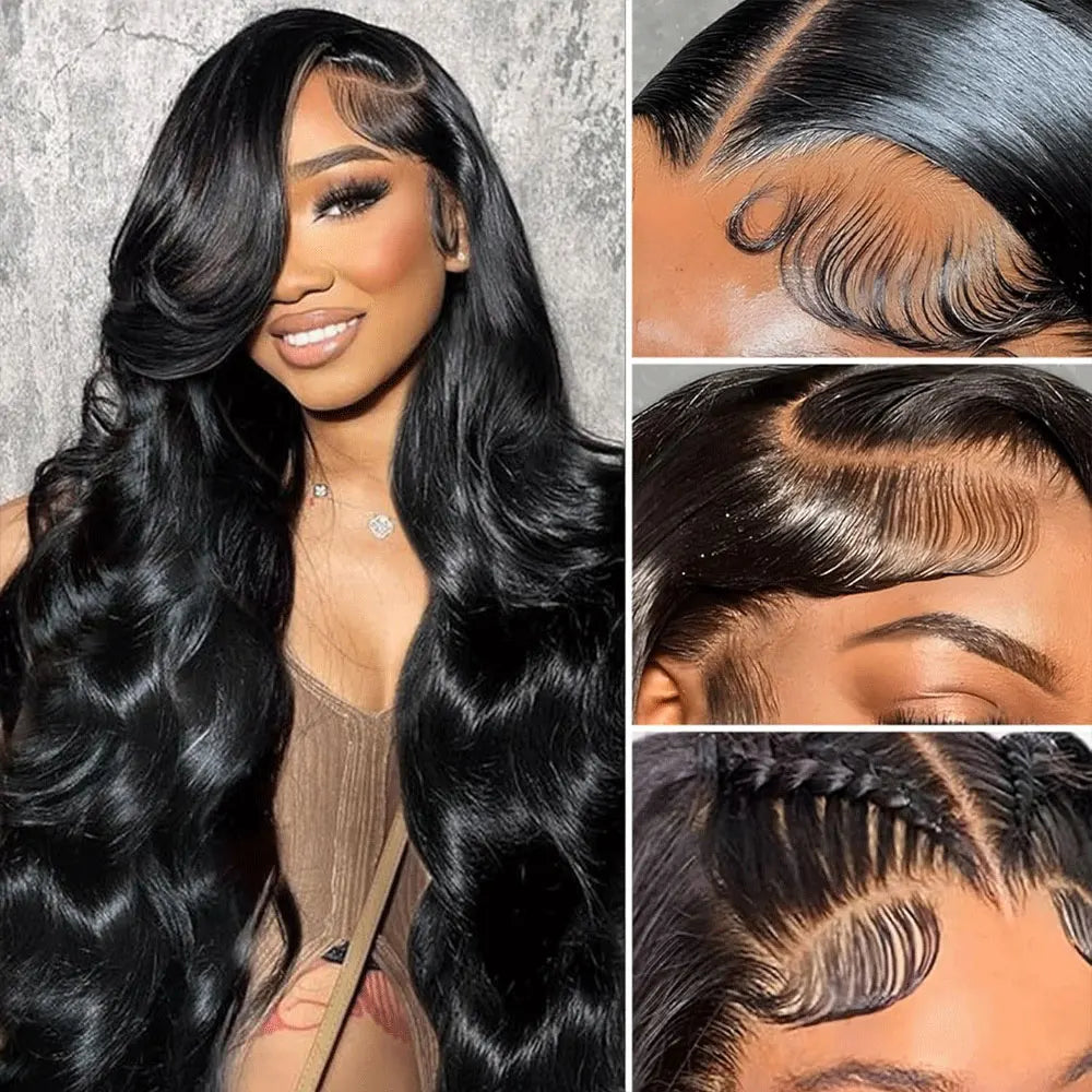 Body Wave Lace Front Wig - 13x6/13x4/5x5 Glueless 180-250% Density