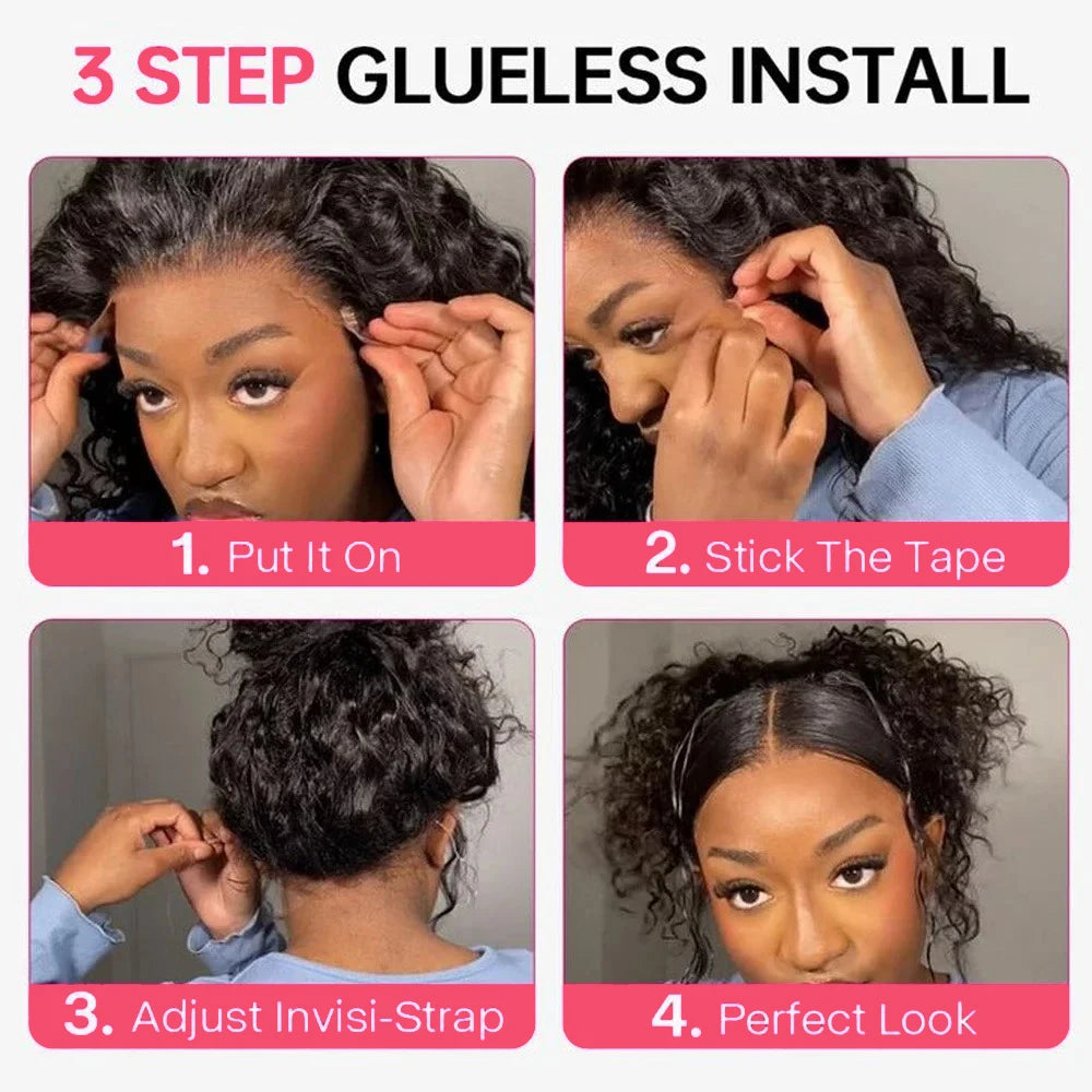 360 HD Full Lace Curly Wig - 100% Human Hair