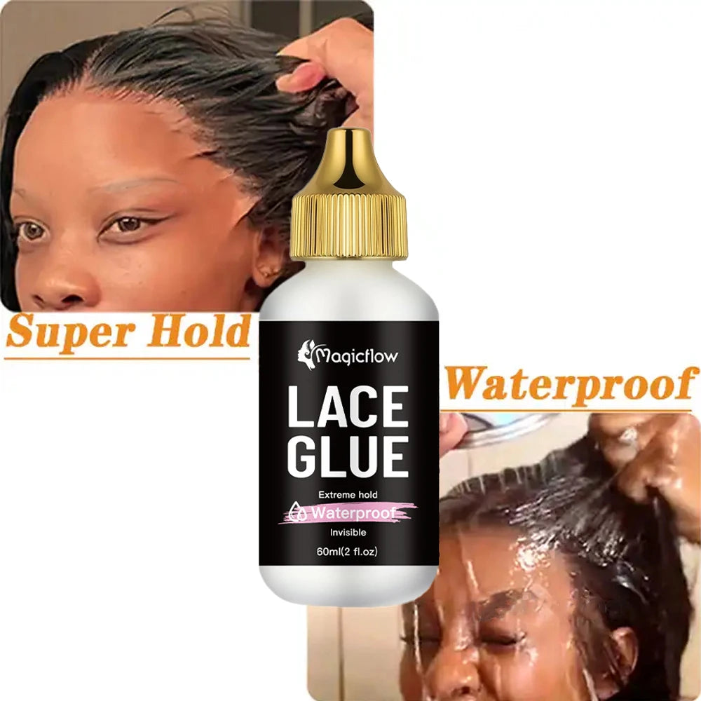 Luxe Waterproof Wig Lace Glue – Strong Hold Invisible Adhesive