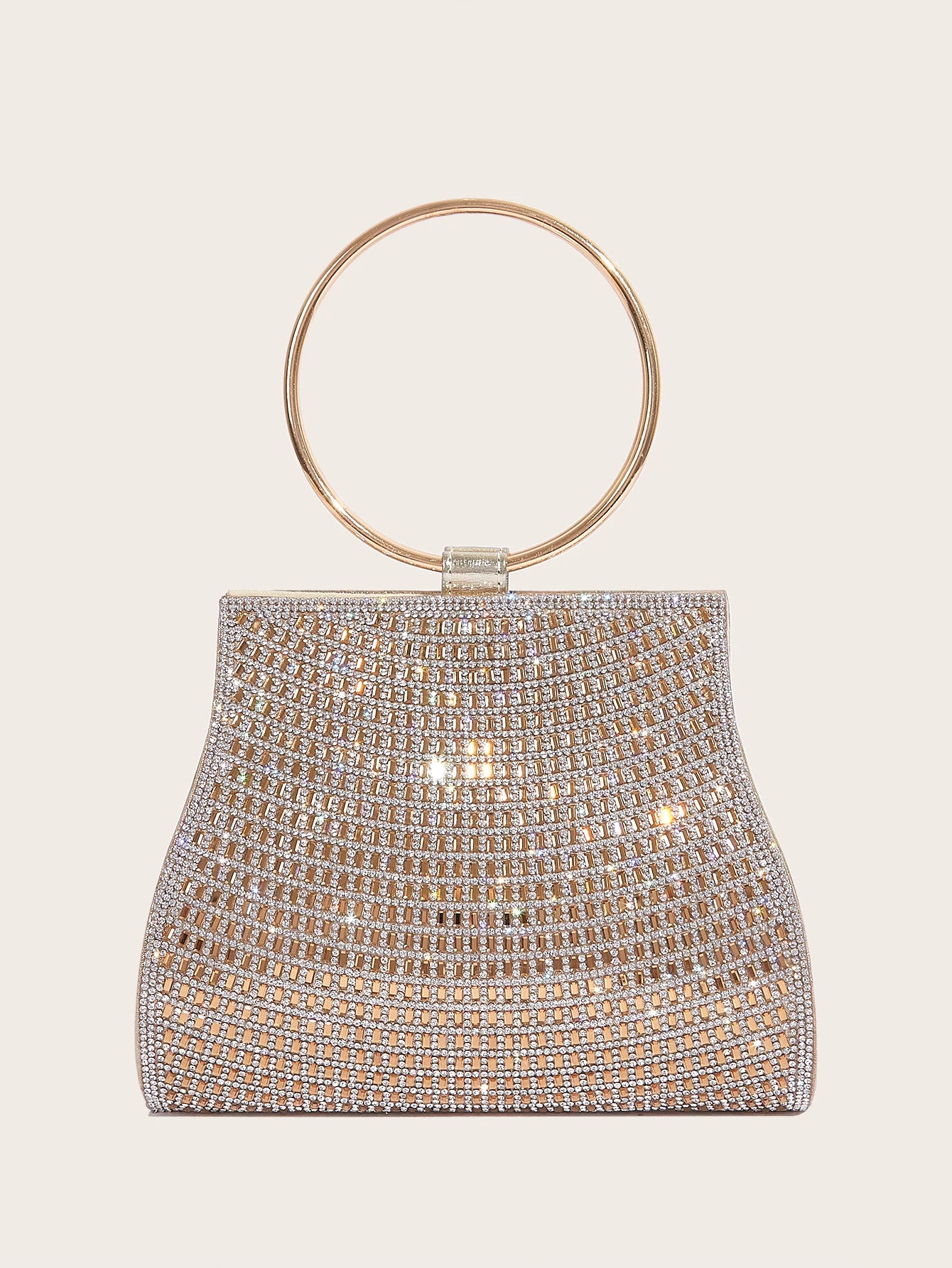 Diamond Rhinestone Evening Bag – Bridal Stone Clutch Purse