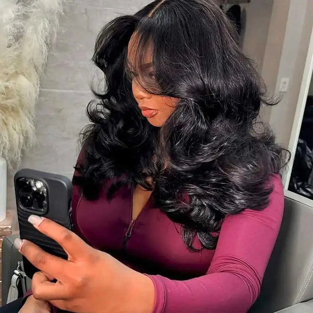 Body Wave Lace Front Wig - 13x6/13x4/5x5 Glueless 180-250% Density