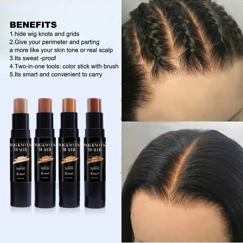 Lace Wig Styling Kit – Tint Spray, Mousse & Adhesive Collection