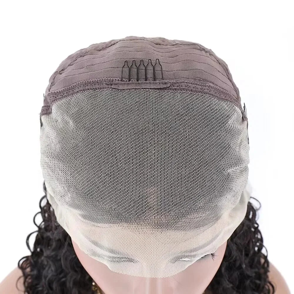 Curly Pixie Cut Wig - 13x4 Lace Front Short Layered 180% Density