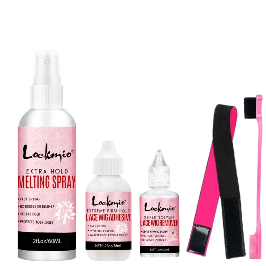 Wig Installation Kit – Melt Spray, Glue & Styling Tools