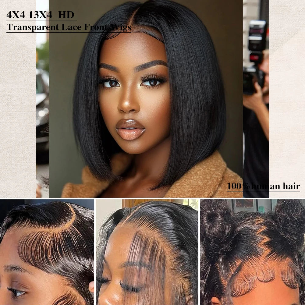 Glueless Ready-to-Wear Bob Wig - Human Hair