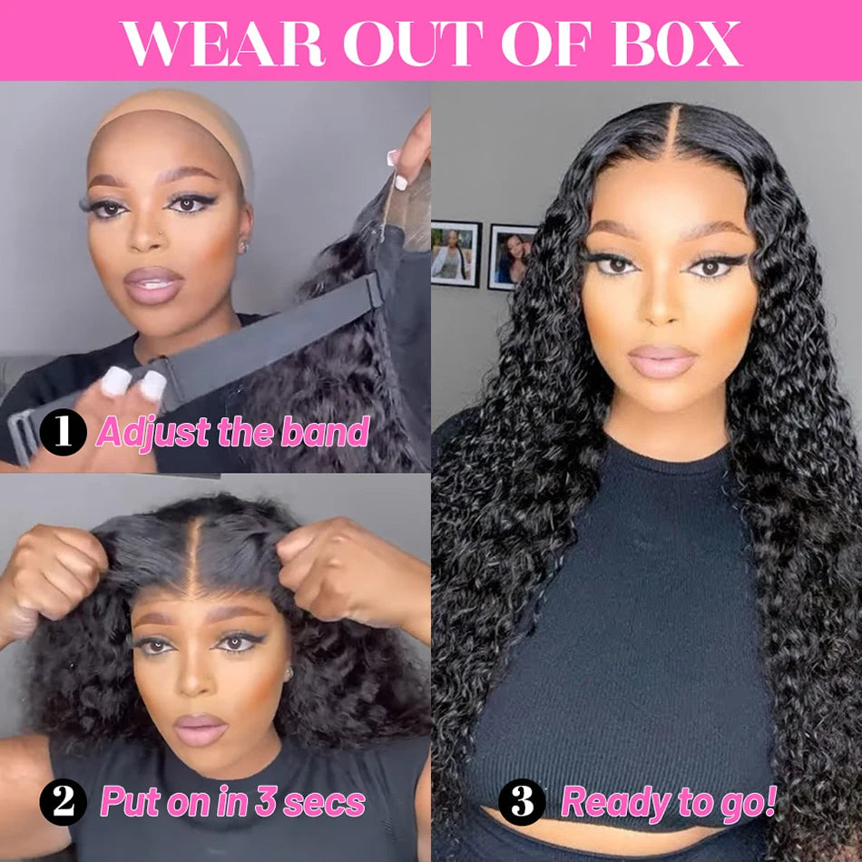 Pre-Cut HD Glueless Wig - 210% Density