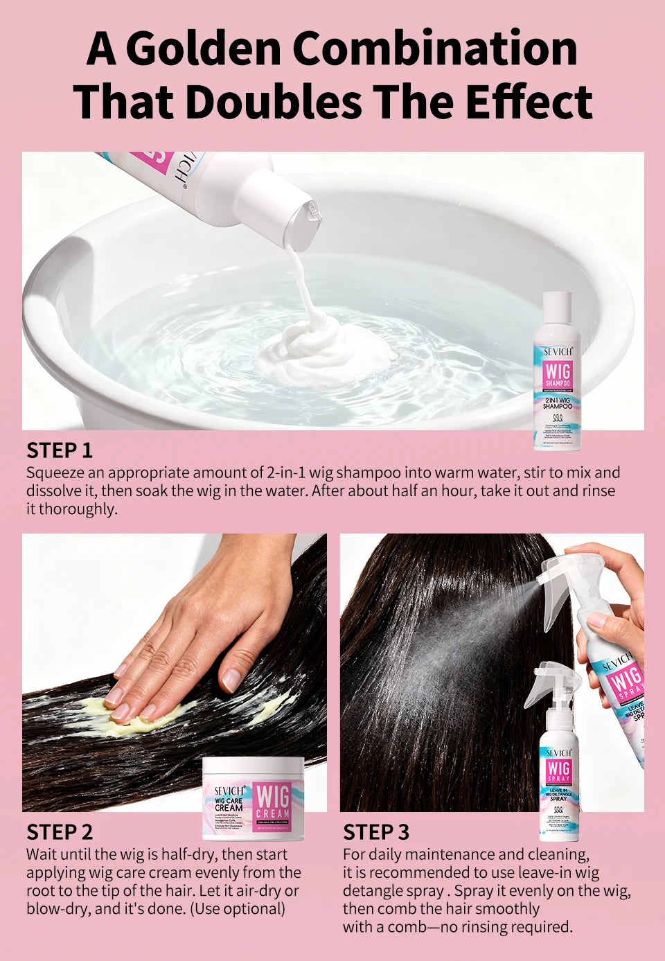 Wig Care Moisturising Spray 100ml