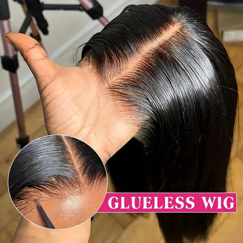 Bone Straight Glueless Wig - 6x4 Lace