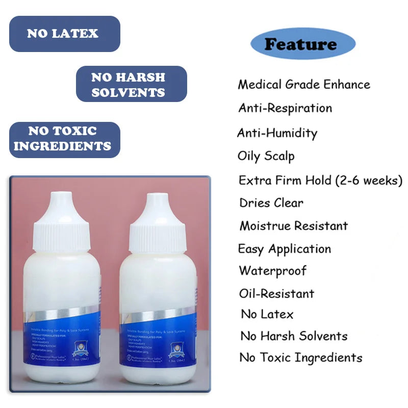 Lace Wig Styling Kit – Tint Spray, Mousse & Adhesive Collection