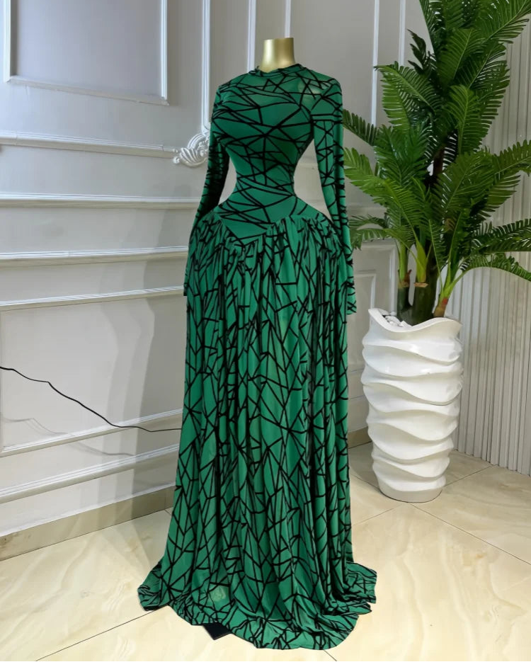 Printed Maxi Dress