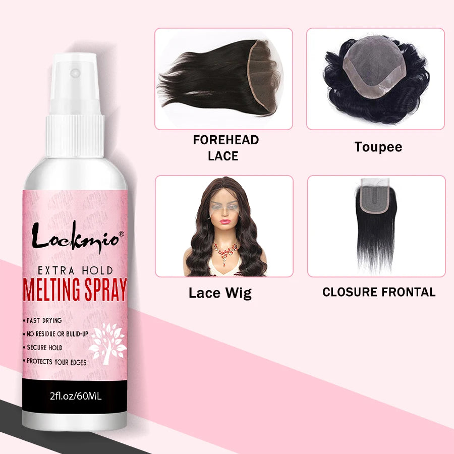 Wig Installation Kit – Melt Spray, Glue & Styling Tools