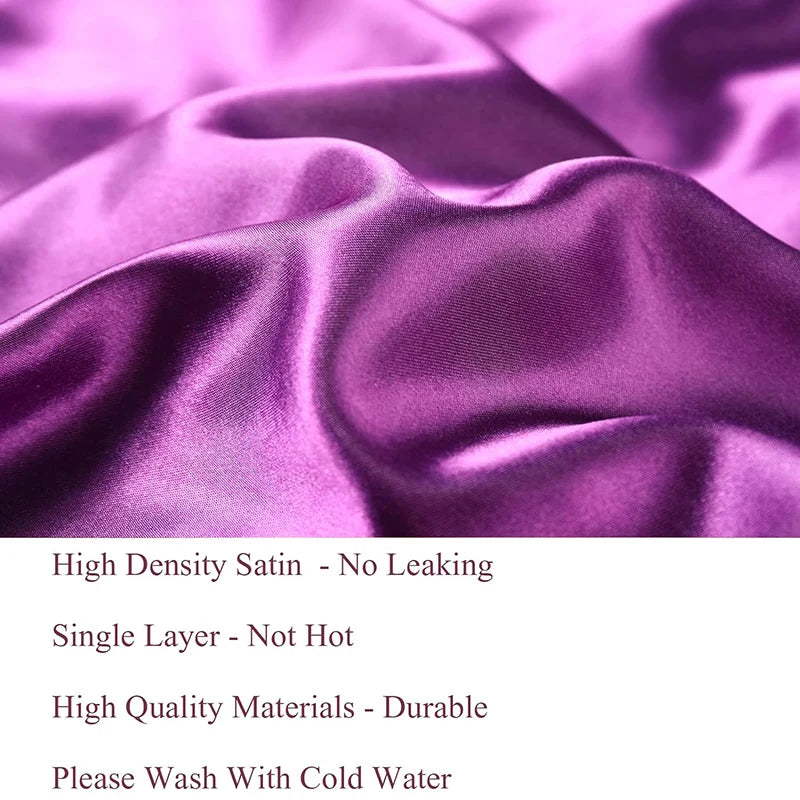 Satin Sleeping Cap – Silky Bonnet Edge Wrap & Shower Night Cap