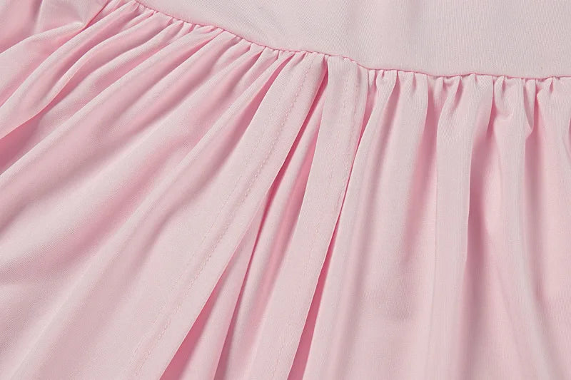 Ruffle Hem Maxi Dress