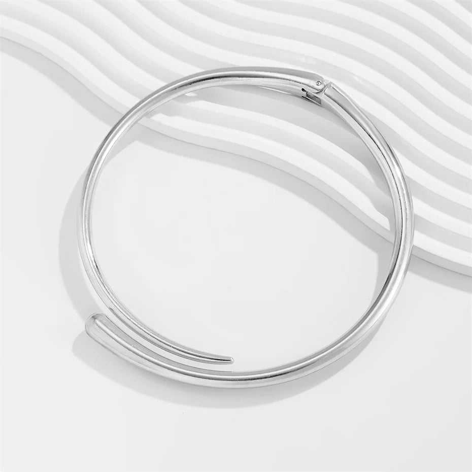 Punk Water Drop Bridal Set – Torques Choker, Cuff Bangle & Adjustable Rings
