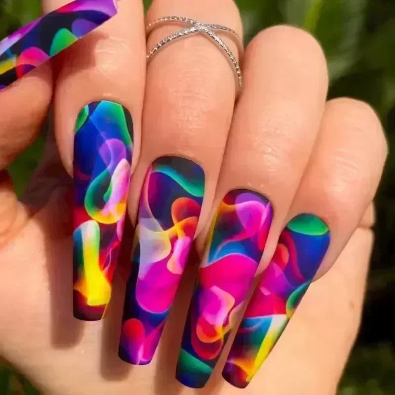 Butterfly Rhinestone Ballet Press-On Nails (24pcs)