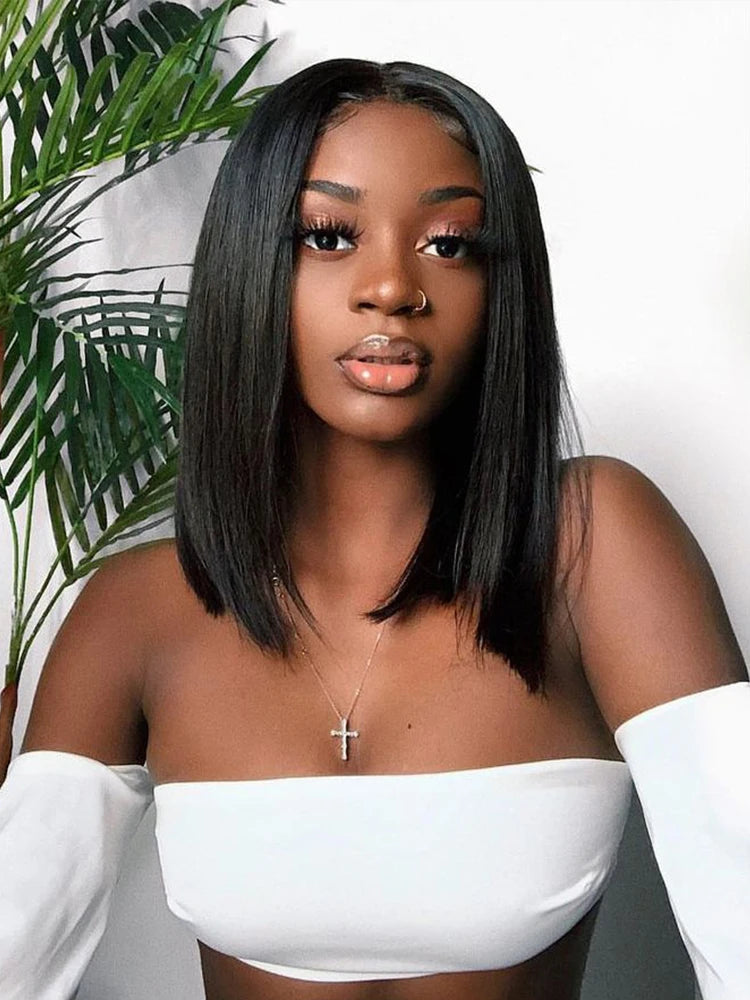 Glueless Ready-to-Wear Bob Wig - Human Hair