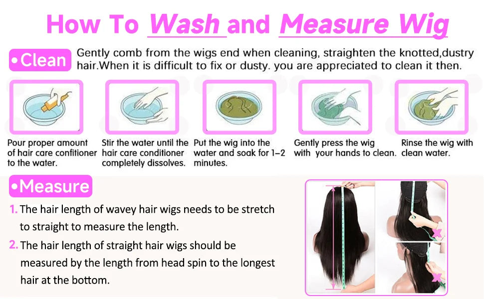 Bone Straight Glueless Wig - 6x4 Lace