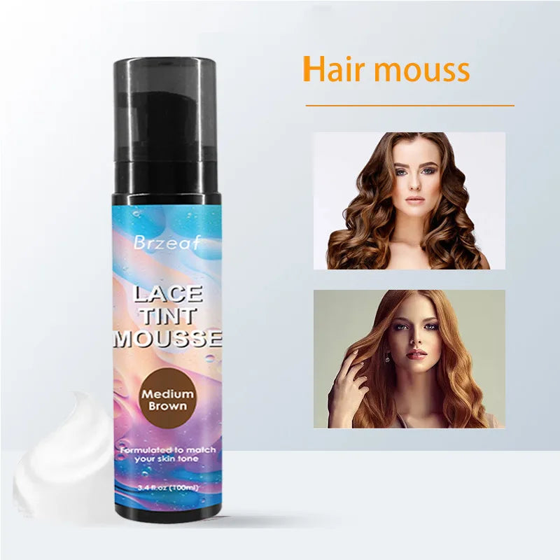 Lace Wig Styling Kit – Tint Spray, Mousse & Adhesive Collection