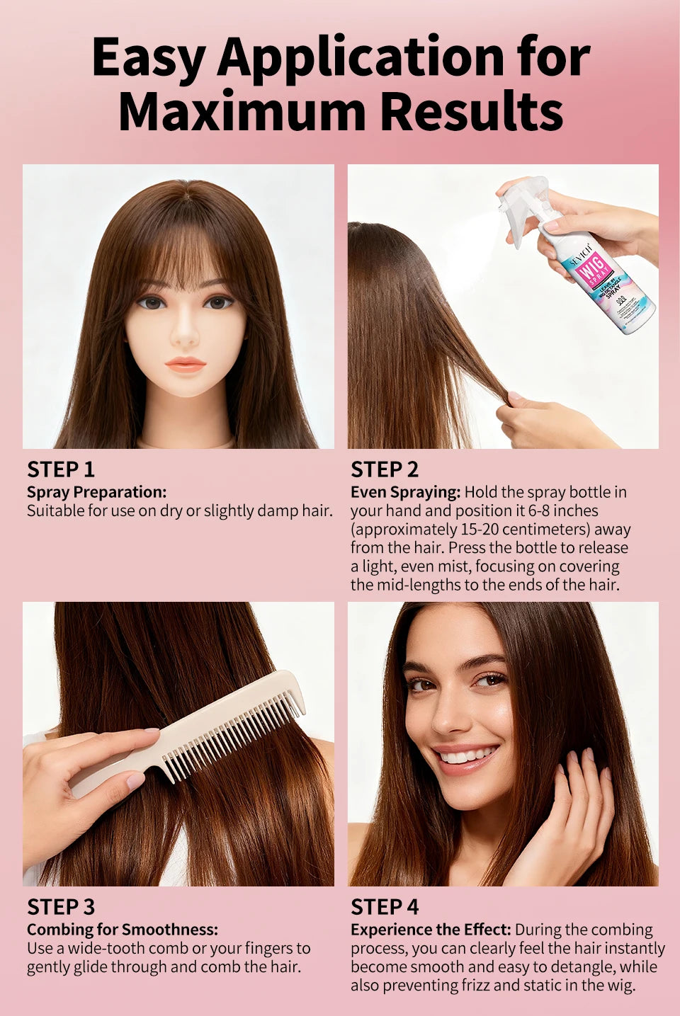 Wig Care Moisturising Spray 100ml