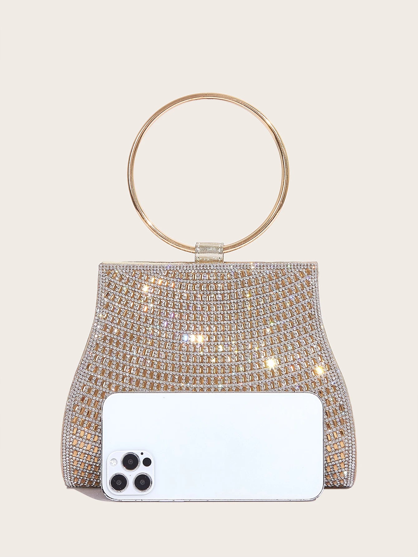Diamond Rhinestone Evening Bag – Bridal Stone Clutch Purse