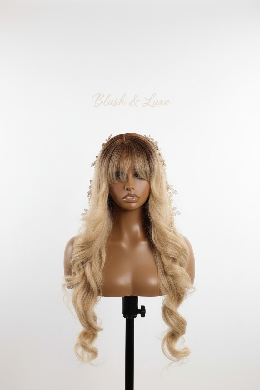 Photo 1 — Front, white background with gold accessories